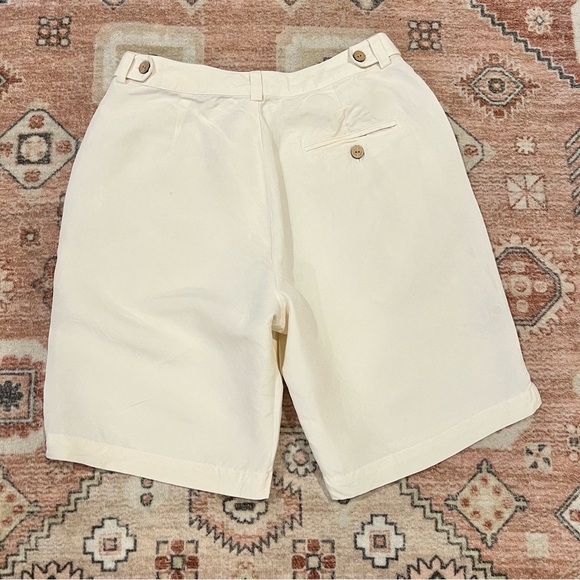 Tommy Bahama Vintage 100% Silk Shorts - Picture 2 of 6
